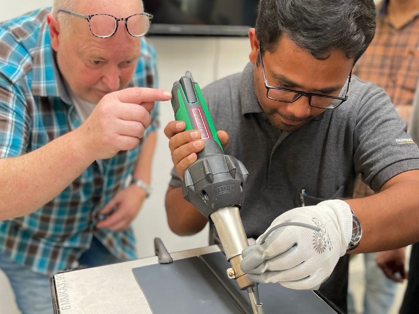 DVS Training  plastic welding activities