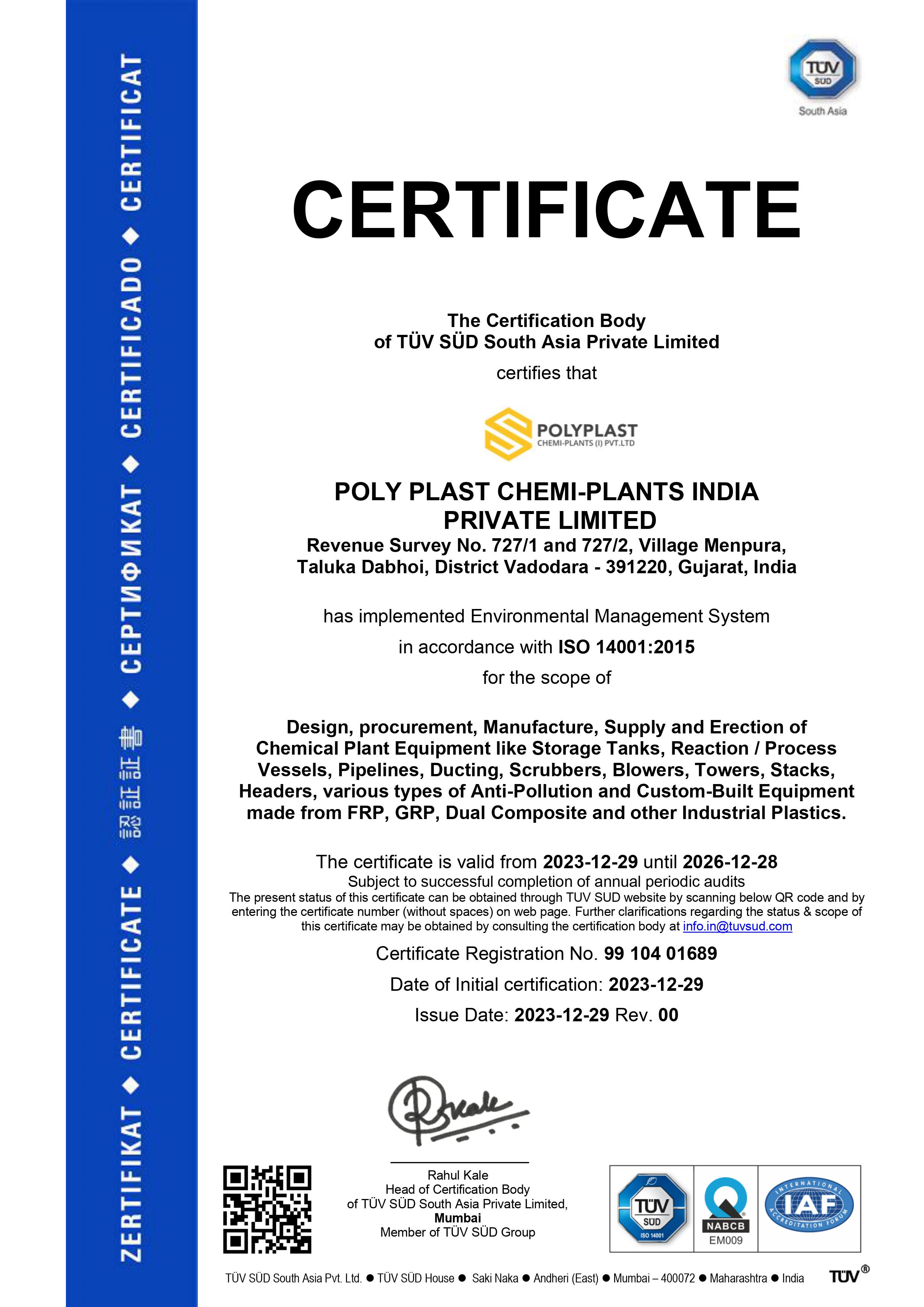 Fibreworks Chemiplants India 14k