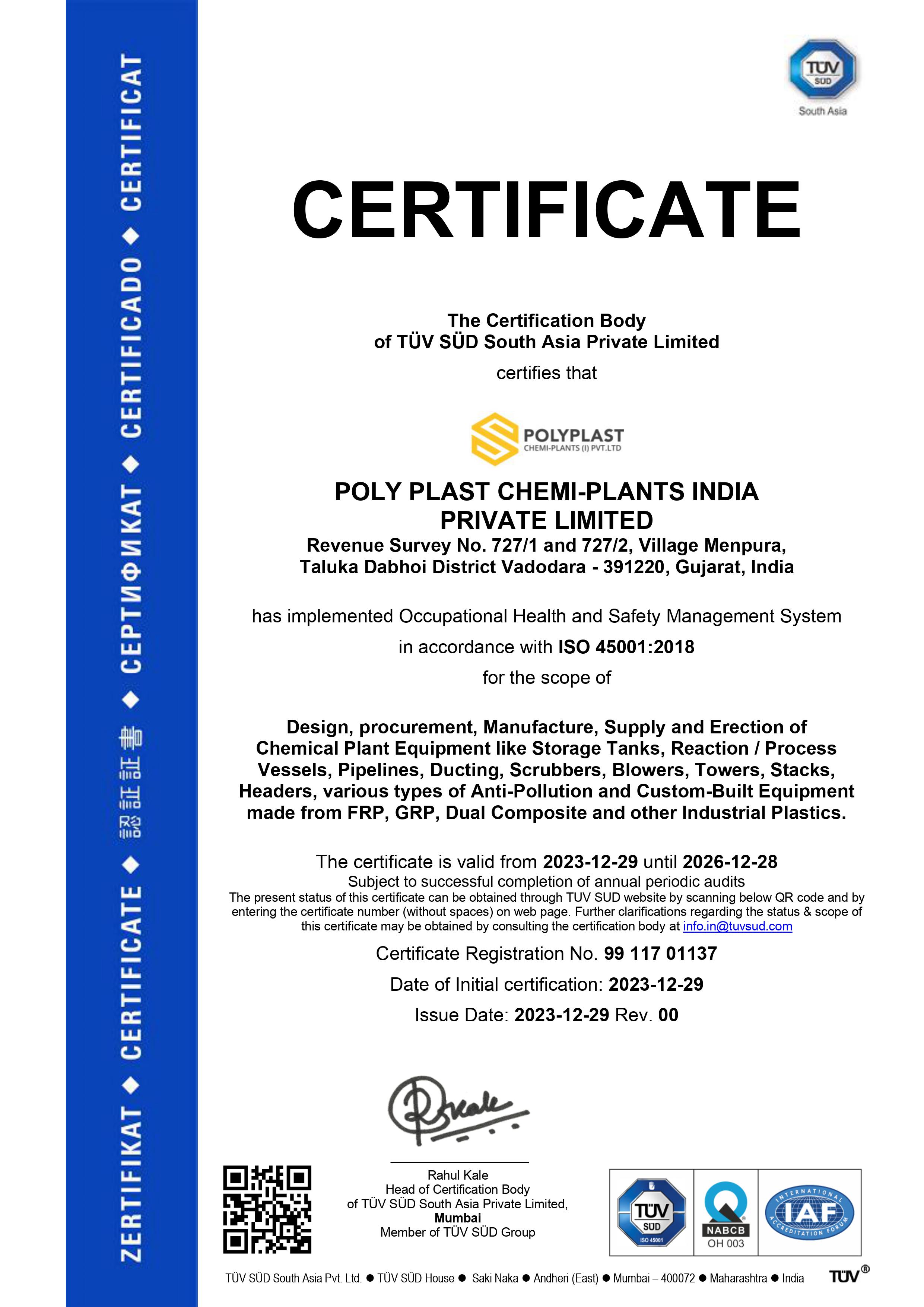 Fibreworks Chemiplants India 45k