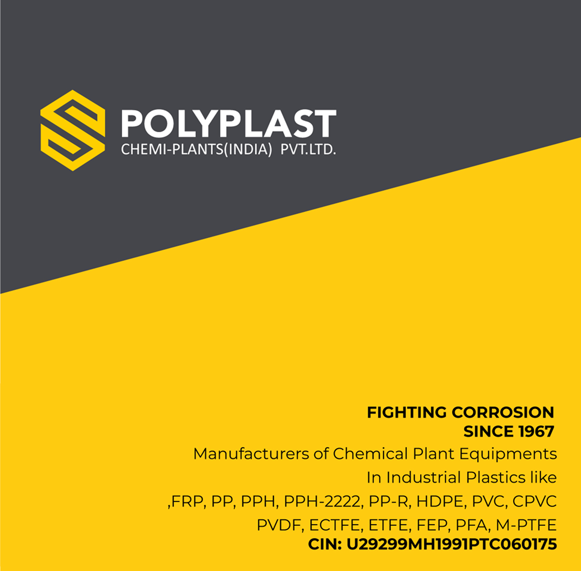 Pipes in vs mm on Letter Head Brochure 